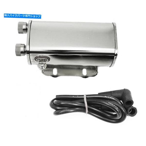 クロームパーツ クロムデラックス12ボルトイグニッションコイル1930 - 1947ハーレー45シェ...