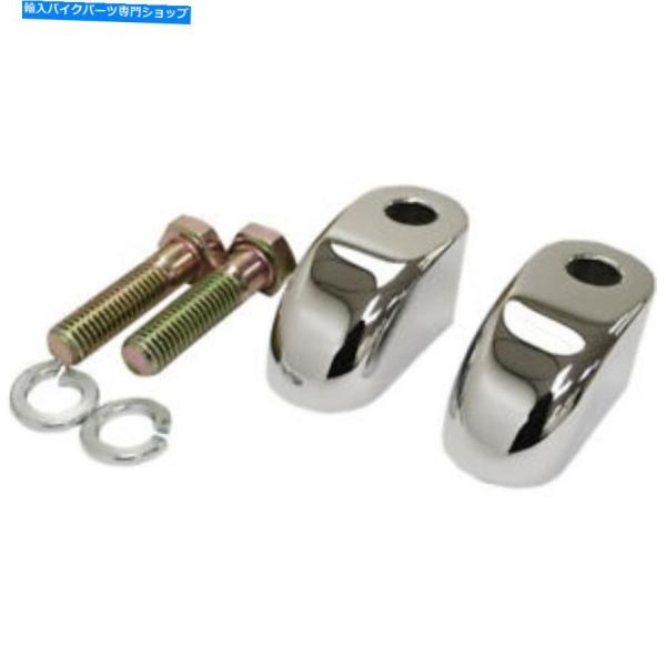 クロームパーツ La Choppers Chrome 1 "ハンドルバーライザープルバックExt。ほ...