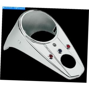 クロームパーツ 黄道帯番組Chrome Speedo Dashカバー、フィット62-67 FL BIG-TWINS＆カスタムBC20545T ZODIAC SHOW CHROME SPEEDO DASH COVER,FITS 62