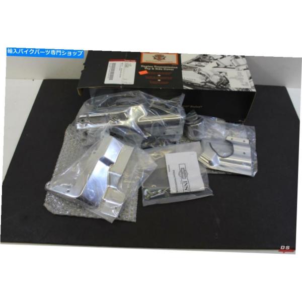 クロームパーツ ニューハーレーダビッドソンエンジン＆トランスミッションカバーキットDYNA 6651...