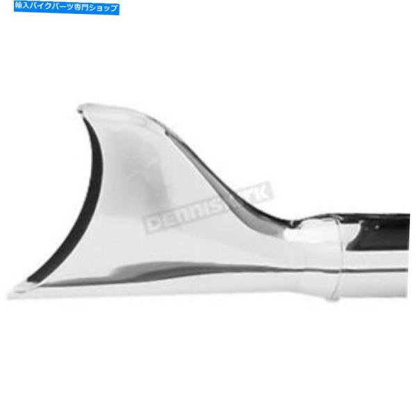 クロームパーツ Freedom Performance Chrome 2 1/2 In。Sharkt...