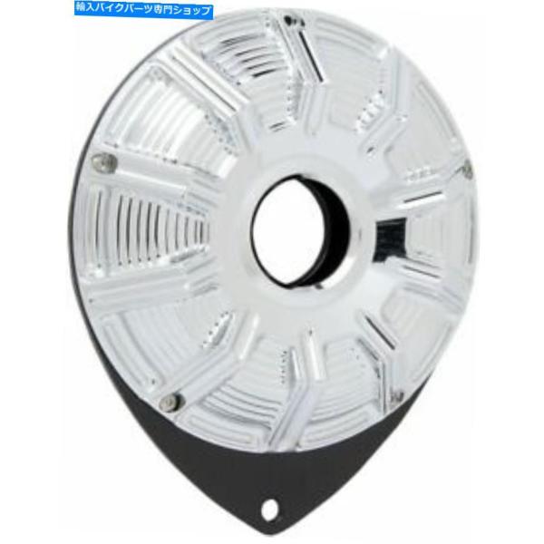 クロームパーツ Arlen Ness Chrome 10ゲージキースイッチカバーI-1221 Arl...