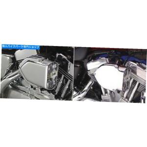 クロームパーツ エアフィルタースタイルクライャコンクロームハイパーチャージャーハーレイDavidso...