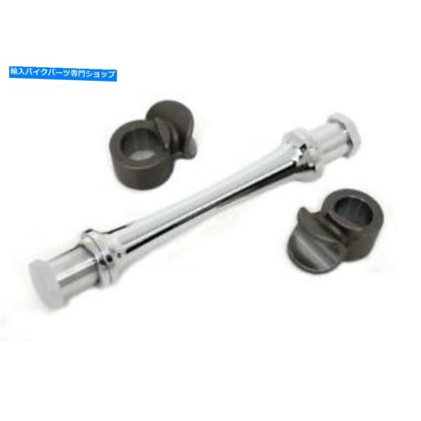 クロームパーツ Harley Big Twin用クロムクロスバー＆サイドカーループマウントセット C...