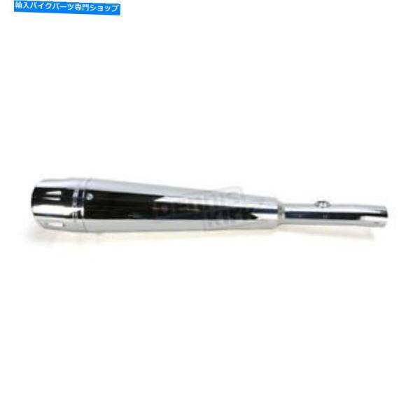 クロームパーツ Freedom Perf Chrome 4 1/2 In。Combatスリップオン排...