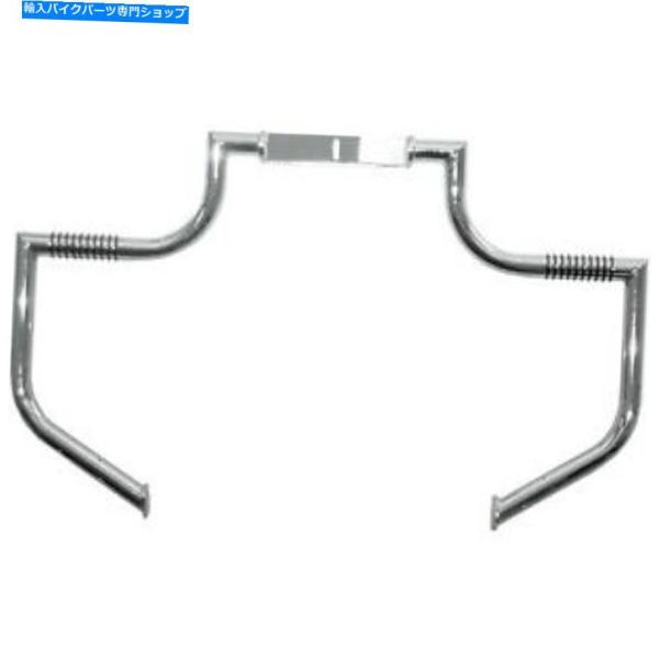 クロームパーツ Lindby - 905-1 - Linbarフロントハイウェイバー、クロムメッキホ...