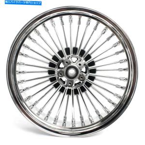 チョロ クロームパーツ Chrome Fatスポークホイールセット用 クロームパーツ 太ったスポークホイール21x3.5 18x5.5ハーレー