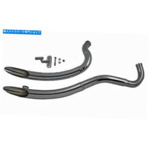 クロームパーツ BRONX BOMBER 2.25 "排気ハーレーソフトボーイFLSTF FLST ...