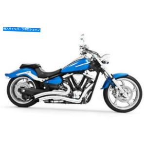 クロームパーツ フリーダム性能シャープカーブ半径フルエキゾーストシステムクロームMY00083ヤマハ...