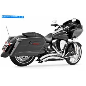 クロームパーツ フリーダムシャープカーブ半径エキゾーストクロムロードキングエレクトラストリートトライ...