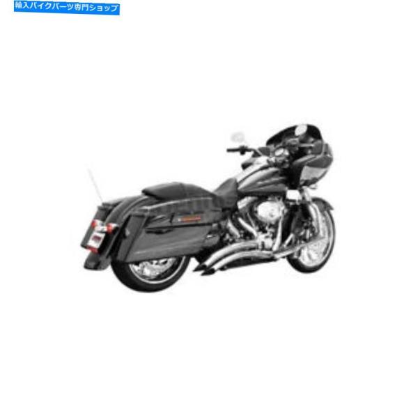 クロームパーツ Freedom Perf Chrome Sharp Curve RADIUSエキゾー...