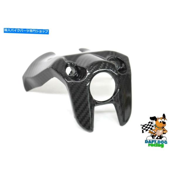 カーボン 17-20 Ducati Monster 797カーボンファイバーイグニッションキーカバー...