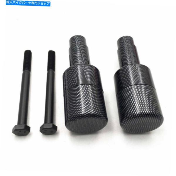 カーボン ニュースツキ・ハヤブサGSXR1300フレームクラッシュ落下プロテクターFIT 2008-...