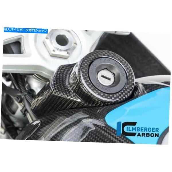 カーボン Ilmberger光沢のある炭素繊維の鍵イグニッションサラウンドBMW R 9つのTURE...