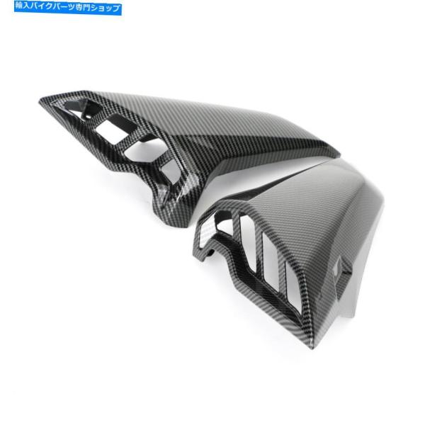 カーボン ヤマハFZ09 MT09 2017-2020米国のためのカーボンエアインテークインレットラ...