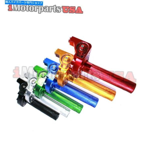 スロットル HONDA XR 50 70 80 100 200 Dirt Bike 1/4ターンクイ...