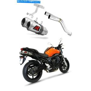 サイレンサー ヤマハFZ6 FZ6N FZ6Sオートバイの排気マフラーのヒント