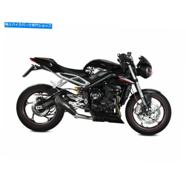 サイレンサー MIVV X-M5マイコンスパールストリートトライカール765 R / RS / S ...