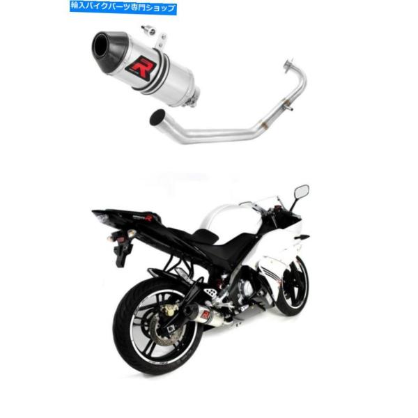 サイレンサー バーストゥラードミネーターHP3 +テクターYZF R-125 R125 08-13 ...