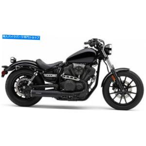 サイレンサー コブラ4 "ヤマハxv 950ボルト13-16 2527b用のブラックエキゾーストマフ...