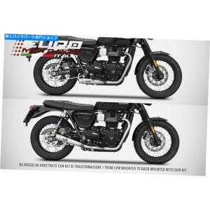 サイレンサー Triumph Bonneville T100 17-19 ZARD【2枚のZard】??1-オリジナルのタイトルを表示する Triumph Bonneville T100 17-19 Zard 排気 フ