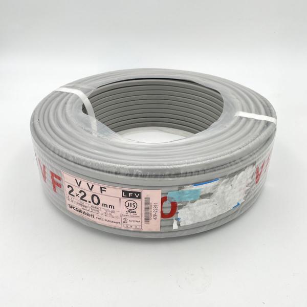 【アウトレット】SFCC VVF202 VVFケーブル 2×2.0mm 100m