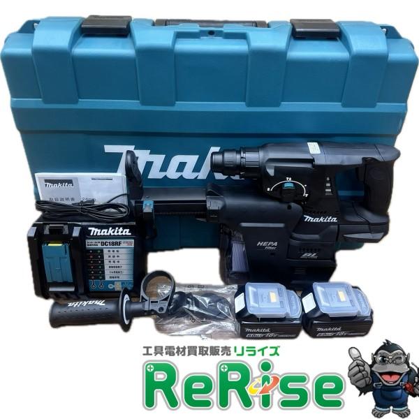 マキタ makita 24mm充電式ハンマドリル 18V 6.0Ah（集塵システム付）HR244DG...