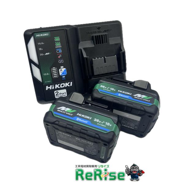 ハイコーキ HiKOKI 純正 BSL36A18BX UC18YDML 2ポート急速充電器 バッテリ...