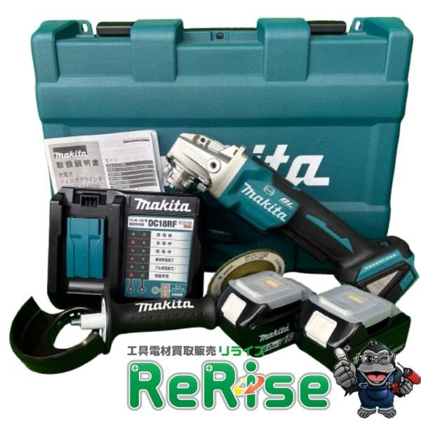 マキタ makita GA420DRGX 100mm 18V 充電式ディスクグラインダ コードレス ...