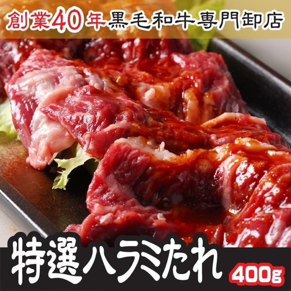 ハラミ 肉 BBQ  味付特選 味付 上ハラミ サガリ 400g  200g×2袋 米国産 ホルモン...