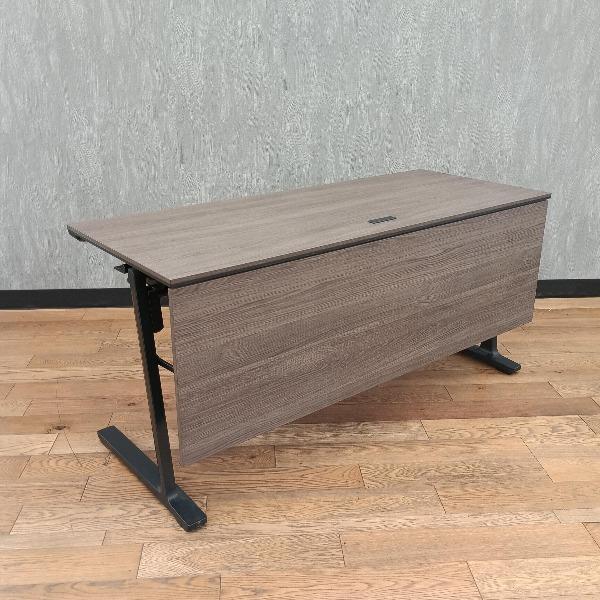 KOKUYO コクヨ 折りたたみ 会議用テーブル ブラウン ミーティングテーブル 会議テーブル 折り...