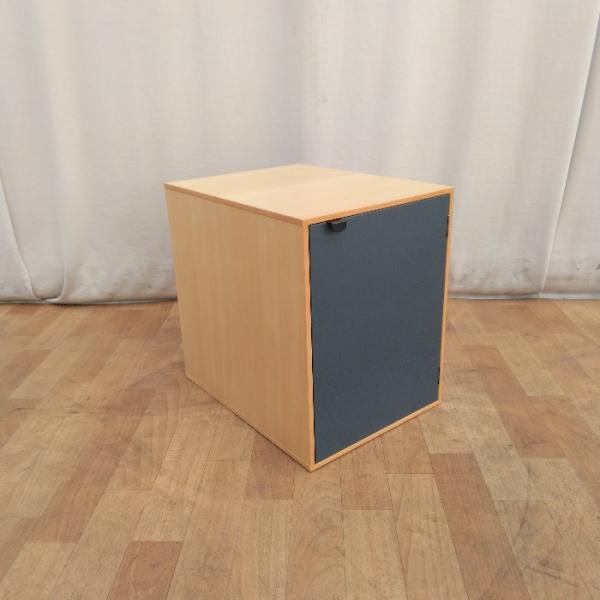 中古 Kools コールス  チャコールグレー 書類収納 スタッキングボックス B4収納 小物収納 ...