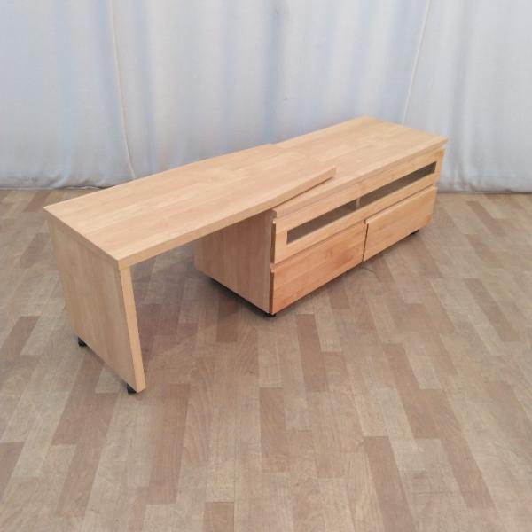 中古 テレビ台 アルダーユニットボードＴＶ台幅１０６ ローボード テレビボード サイドボード