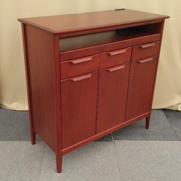 中古 東海家具 キャビネット オーランド キャビネット90 ブラウン ミッドセンチュリー マホガニー...