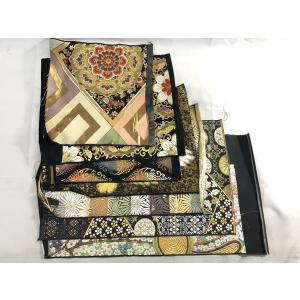 西陣織　着物 帯 生地見本7枚セット シルク 絹  美品