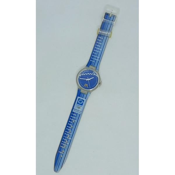 未使用品 2004／アテネオリンピック マクドナルド／クウォーツ腕時計