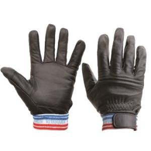 抗ウイルス加工牛革手袋【ＶＰ１】黒(３Ｌ)　ＲＥＳＣＵＥ（Ｒ）ｋｉｔａｈａｒａ