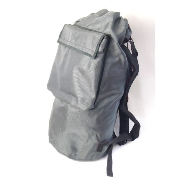 レスキュージャパン ロープバッグ 中サイズ80ｍ用 グレー