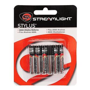 ストリームライト／StreamLight　単6アルカリ電池 6本パック　スタイラス用｜rescuenet