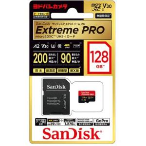 SANDISK SDSQXCD-128G-JO3CD Extreme PRO microSDXC UHS-Iカード 128GB ヨドバシカメラ限定モデル｜reseller-store