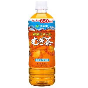 伊藤園 麦茶 健康ミネラルむぎ茶 ペットボトル 650ml 24本入 1ケース｜reset