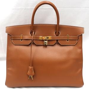 【美品】HERMES／エルメス　バーキン40　クシュベル　ゴールド　ハンドバッグ　600040231｜reshine1107