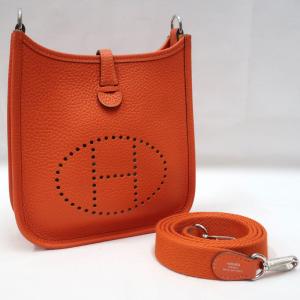 エルメス エブリンTPM アマゾンマキシ・カドリーユ  ナタ/シルバー金具 トリヨンクレマンス U刻印 HERMES（エルメス） エブリン TPM 16 ショルダーバッグ 069426CC