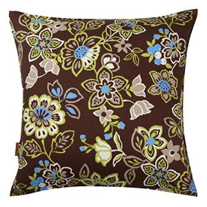 Vita home クッションカバー 45 45 北欧 サラサ ブラウン 綿100% 日本製 cc_019_brn