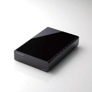 エレコム 外付けHDD ハードディスク 4TB ELD-HTV040UBK