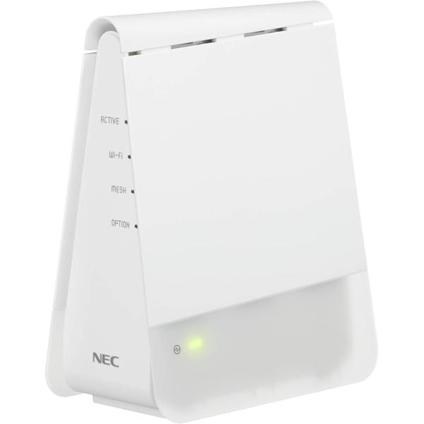 NEC 無線LAN Wi-Fi メッシュルーター単体 Wi-Fi 6 (11ax) AX1800 A...