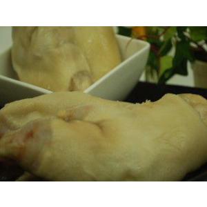 国産　ボイル豚足　　半分割り２個入り