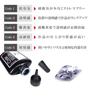 新改良!超絶コスパ100g ★【コードレジン】...の詳細画像3