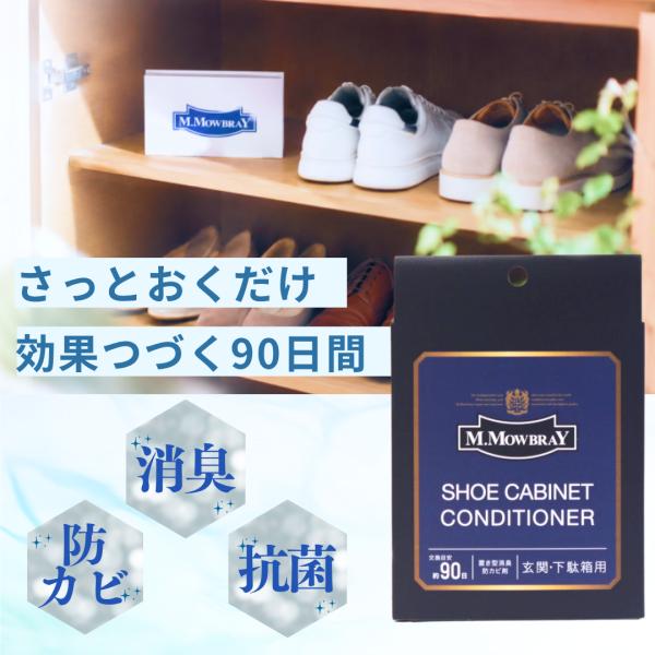 下駄箱・玄関に置くだけ消臭・防カビ剤 シューキャビネットコンディショナー