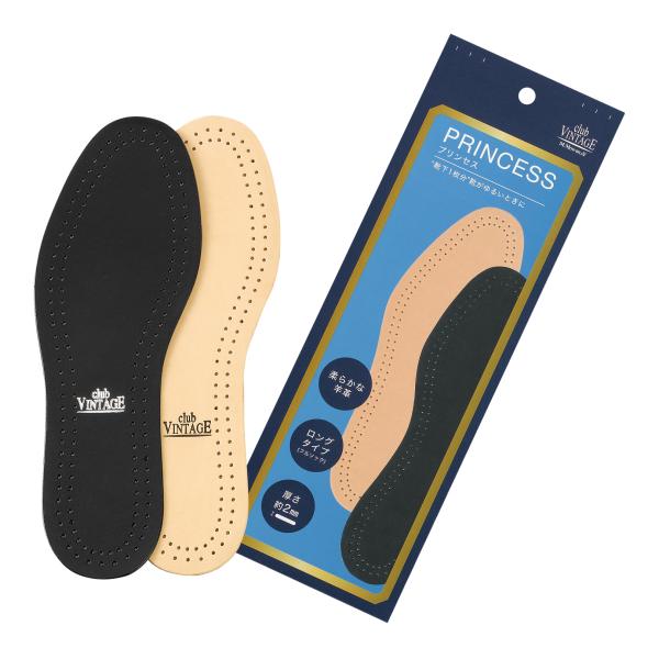 【割引クーポン配布中！】club VINTAGE プリンセス レザーインソール 汚れ防止 サイズ調整...
